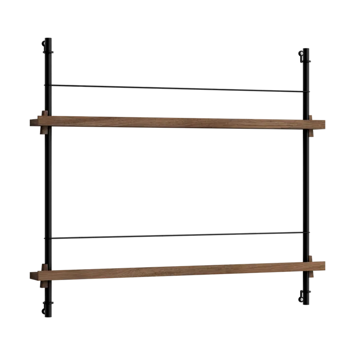 Moebe tidningsställ - Smoked oak-black - MOEBE