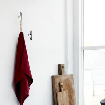 Moebe väggkrok small 2-pack - Svart - MOEBE