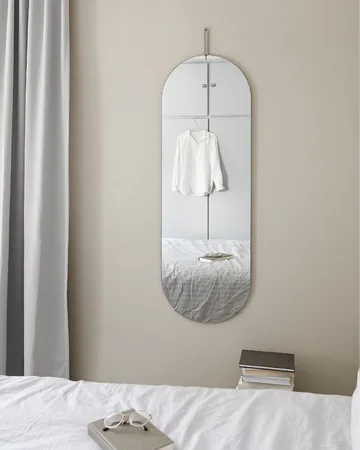 Moebe väggspegel 133 cm - Stainless steel - MOEBE