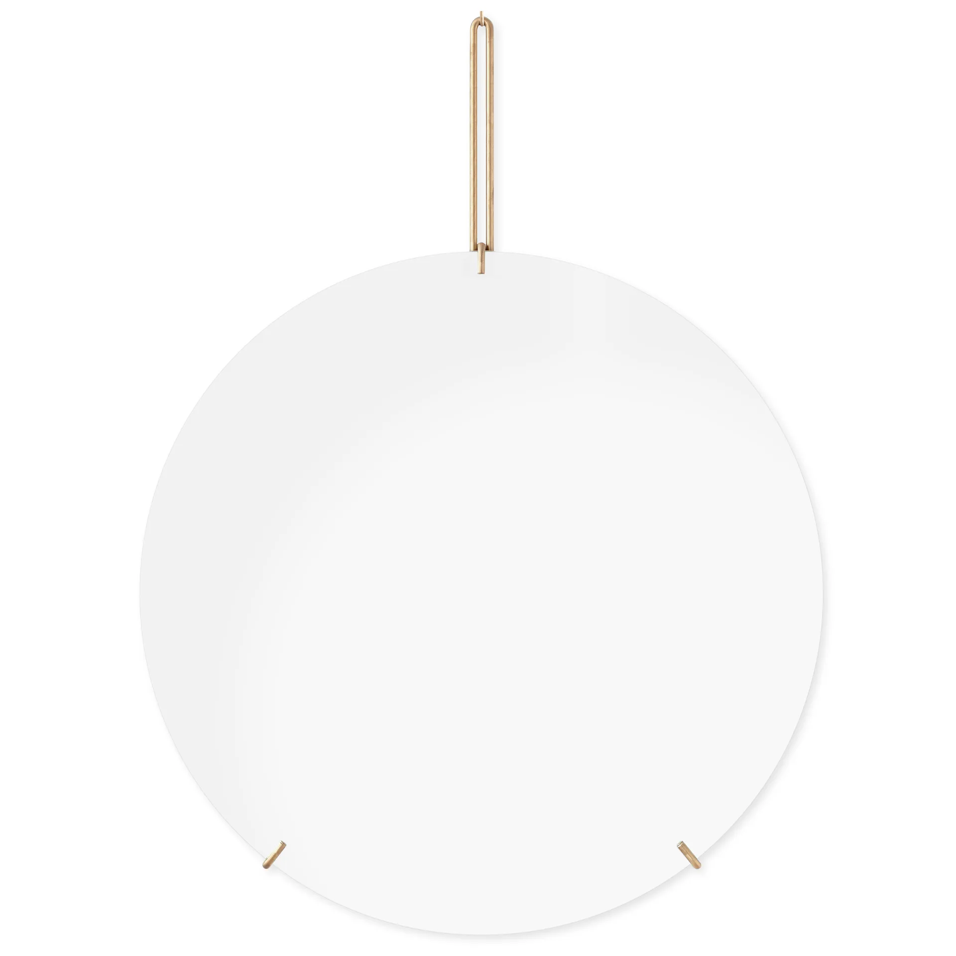 Moebe wall mirror Ø 70 cm, Mässing MOEBE