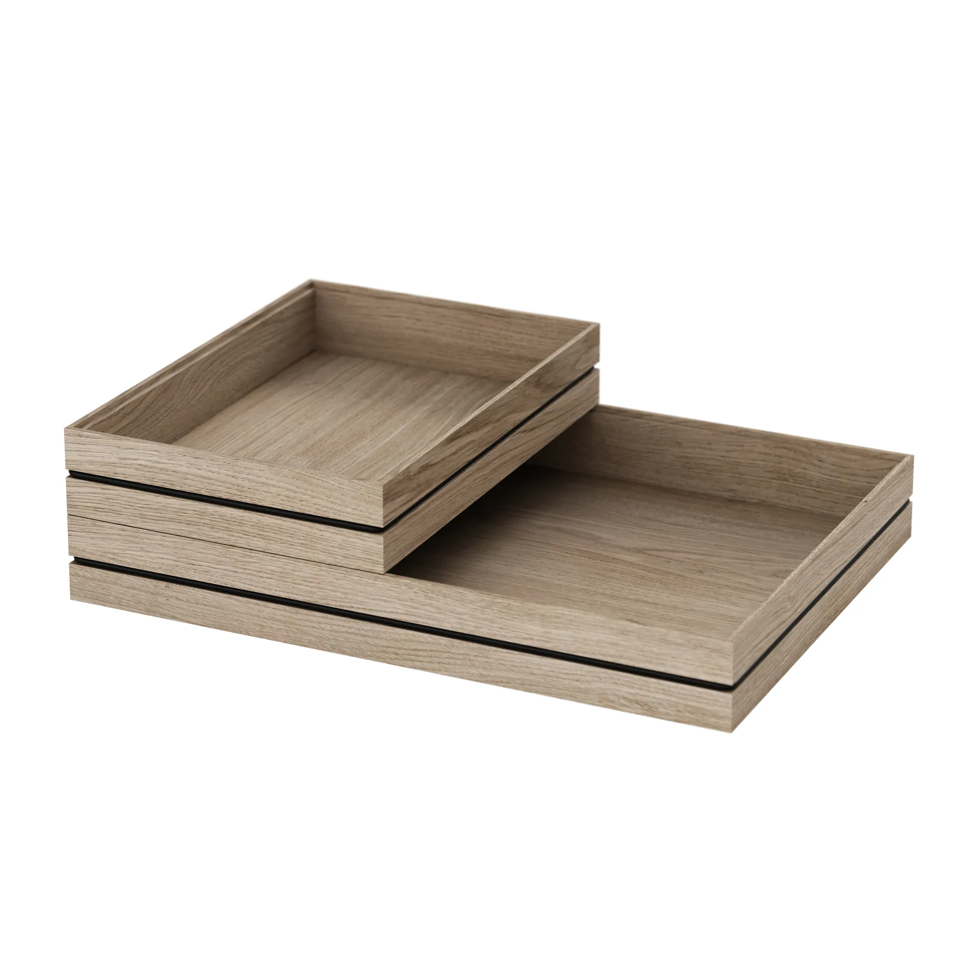 Organise förvaringslåda 25x34 cm, Wood MOEBE