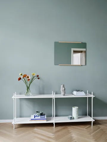 Rektangulär väggspegel 50x70 cm - Ash - MOEBE