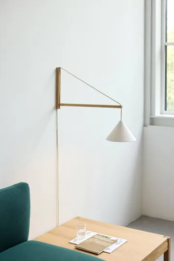 Suspended Wall Lamp vägglampa - Ek-vit - MOEBE