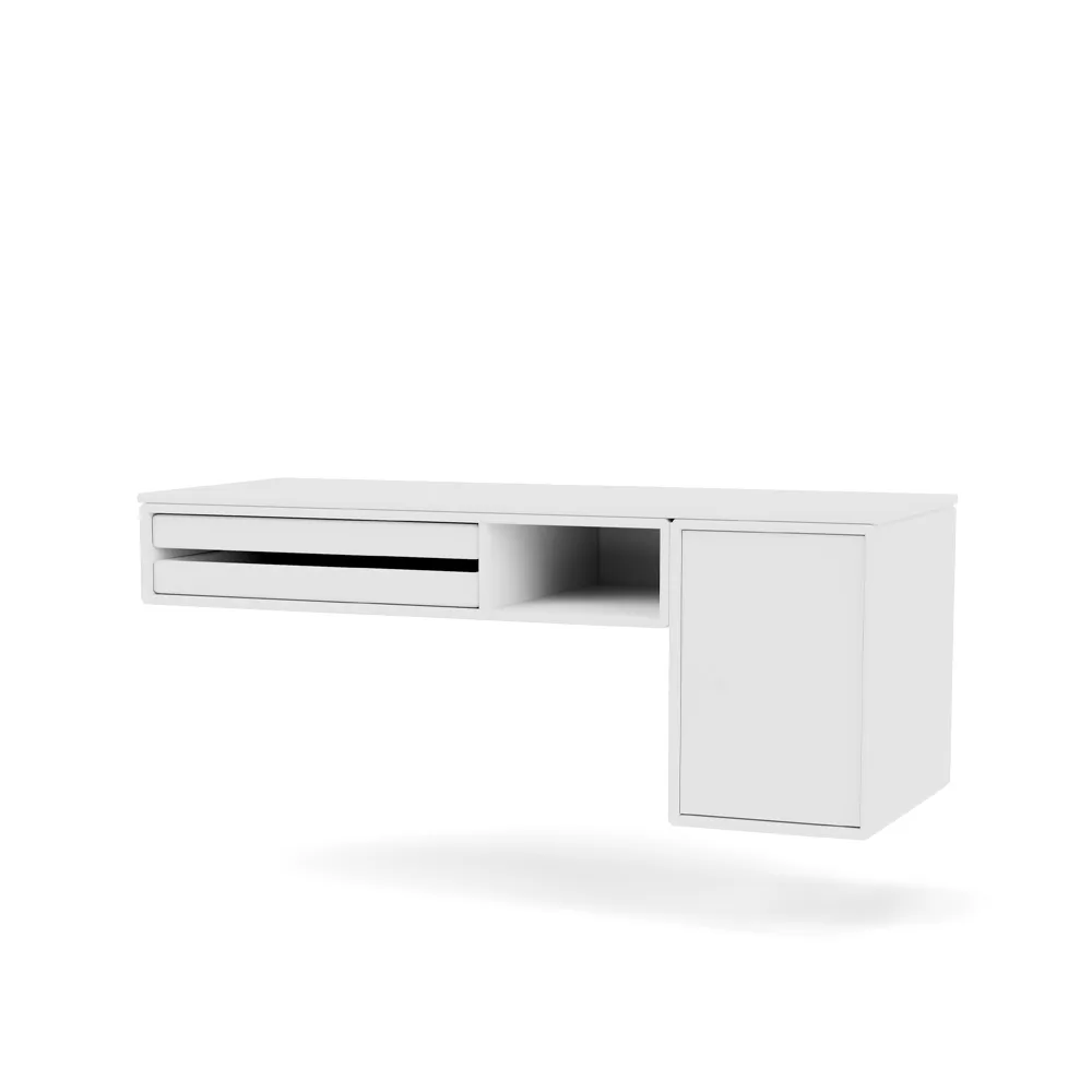 Bureau skrivbord, new white 101 Montana