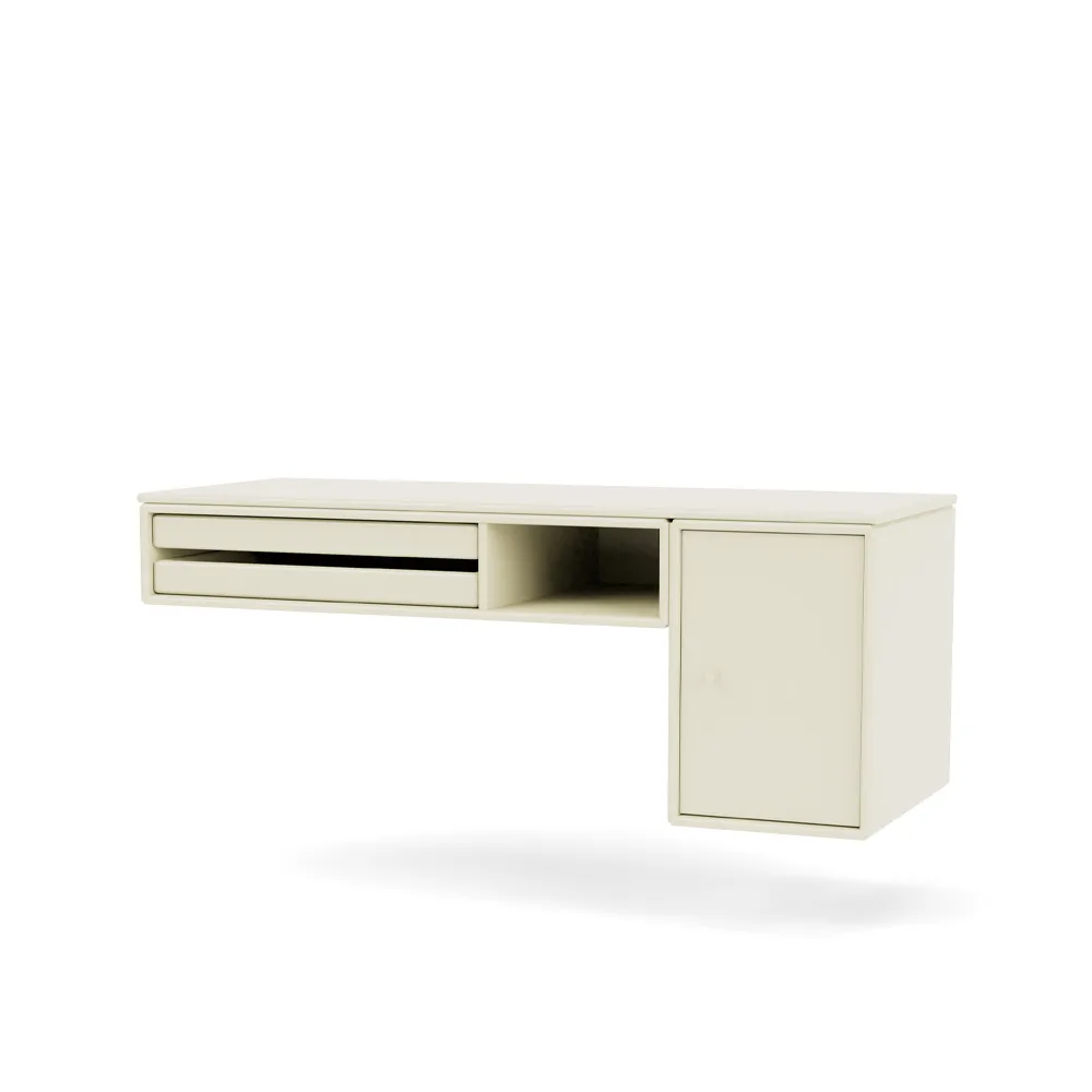 Bureau skrivbord, vanilla 150 Montana