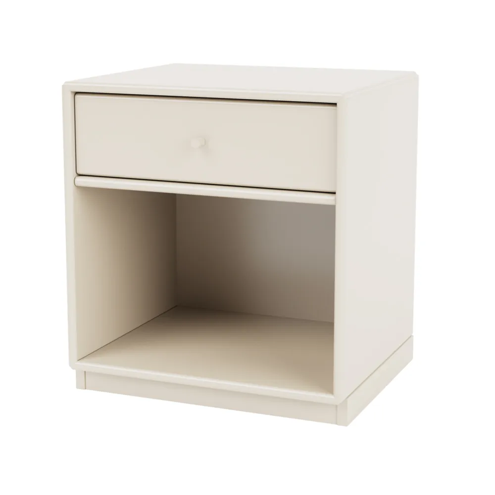 Dream sängbord, oat 158, sockel 3cm Montana