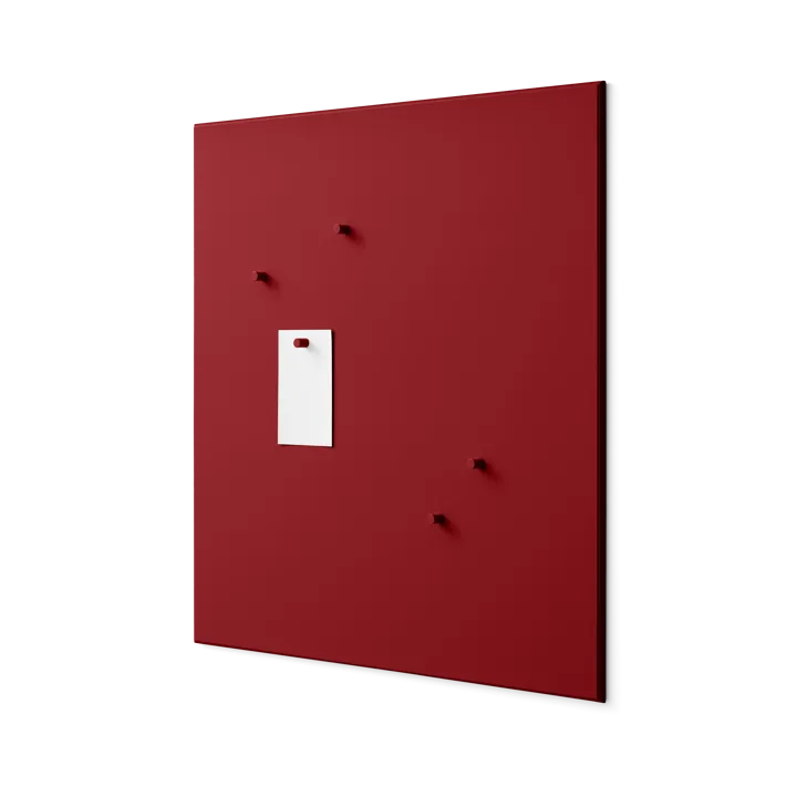Montana noticeboard anslagstavla 69,6x69,6 cm - Beetroot - Montana