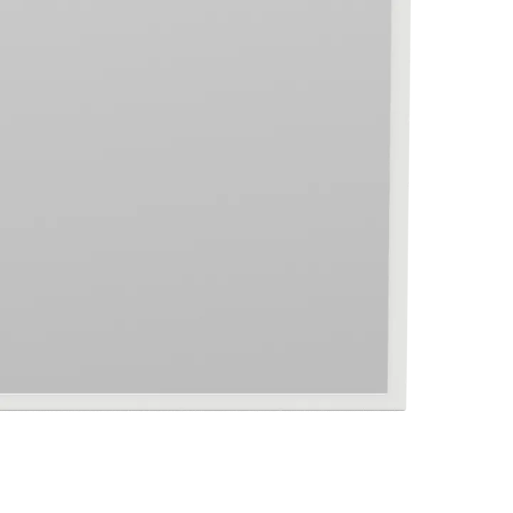 Montana rectangular spegel 46,8x69,6 cm - White - Montana