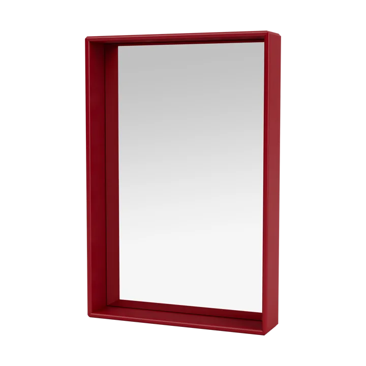 Shelfie colour frame spegel 46,8x69,6 cm - Beetroot - Montana