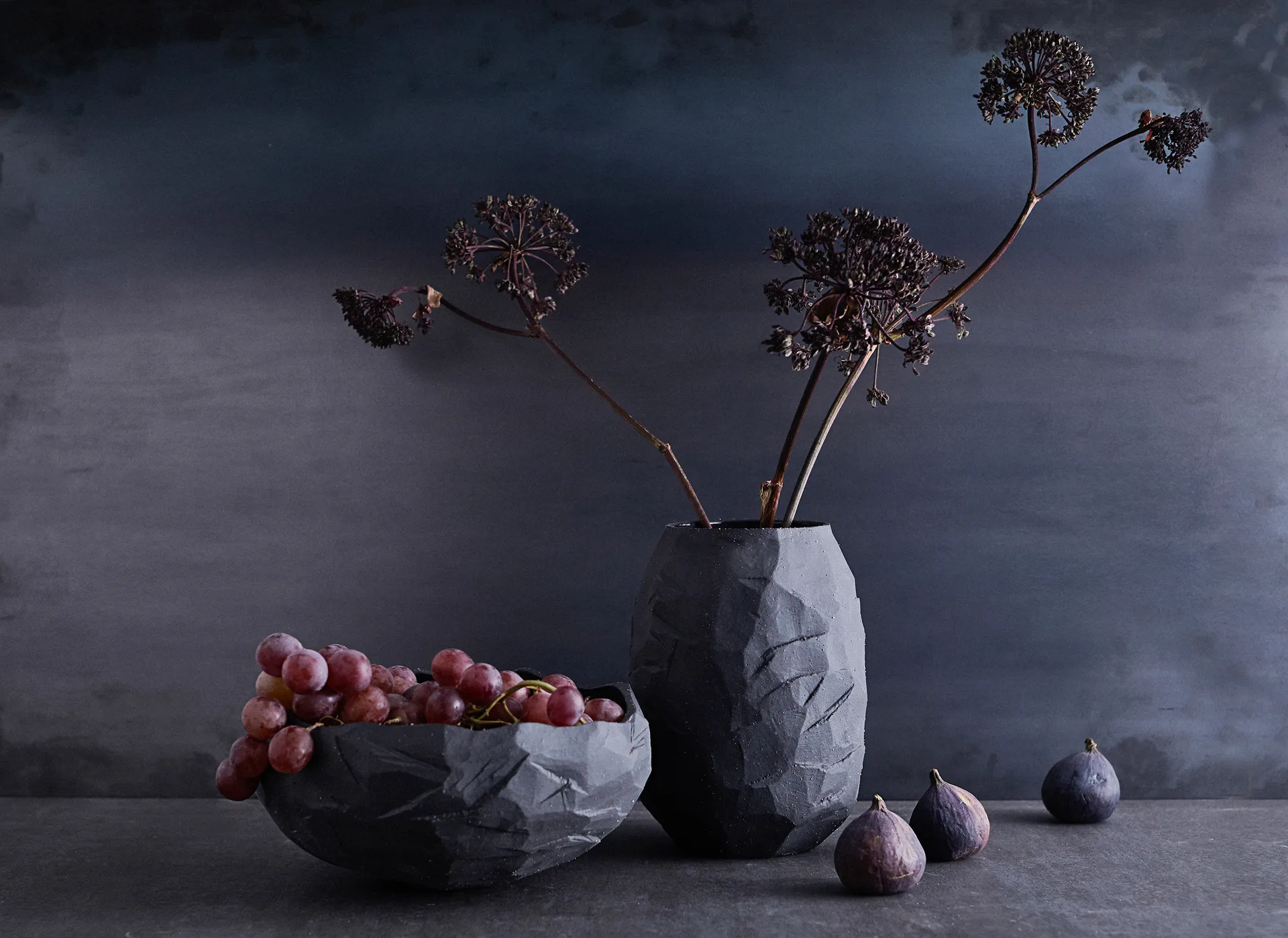 Kuri serveringsskål Ø25 cm, Stone MUUBS