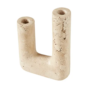 Minerva ljusstake 20 cm - Creme - MUUBS