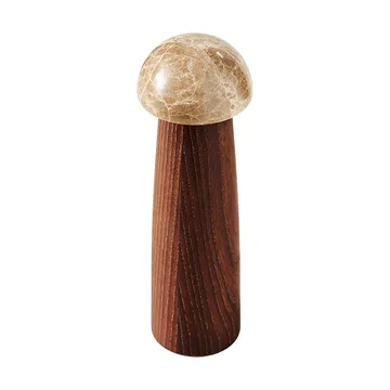 Yami salt- och pepparkvarn M - Karboniserad ask-marmor - MUUBS