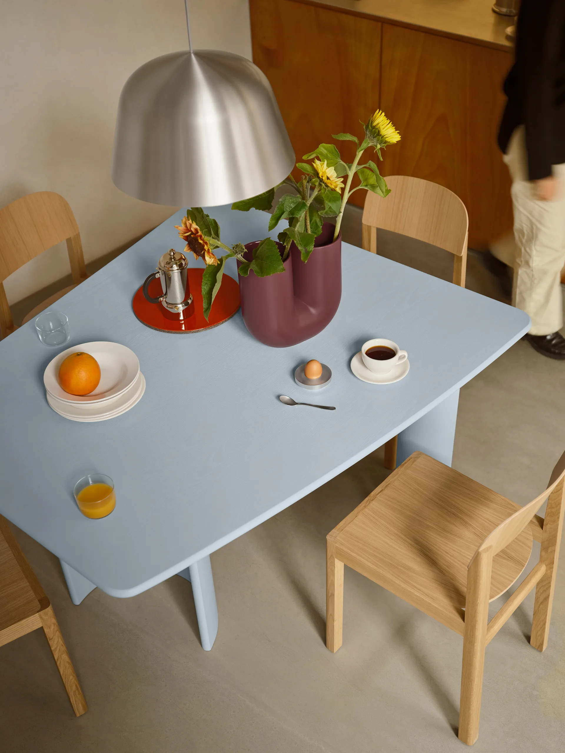 Ambit pendel, Borstad aluminium, Ø40 cm Muuto