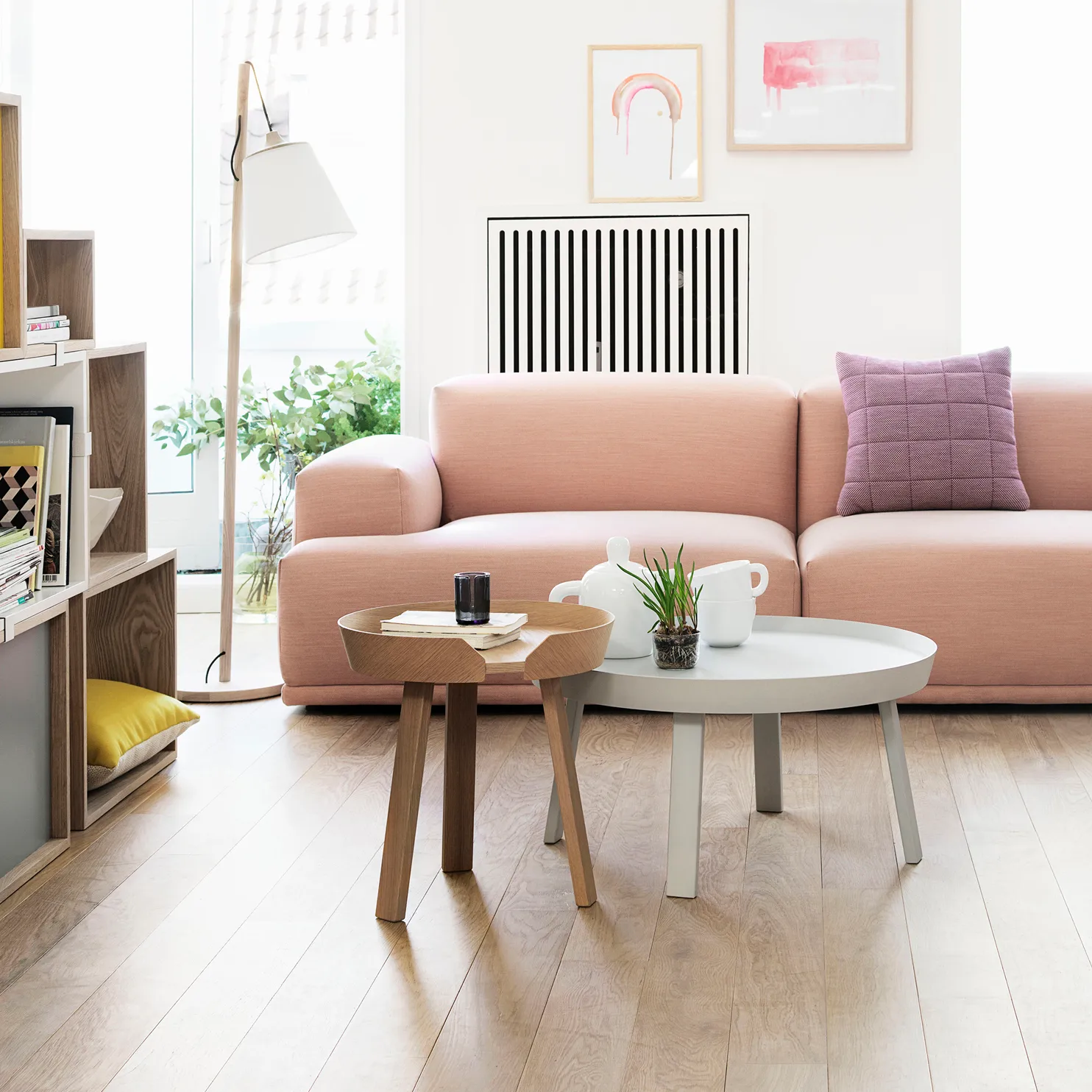Around soffbord large, Grey Muuto