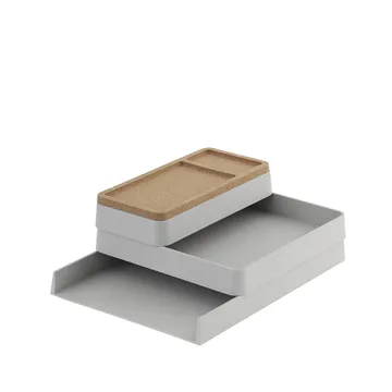 Arrange Desktop Förvaring - grey, configuration 1 - Muuto