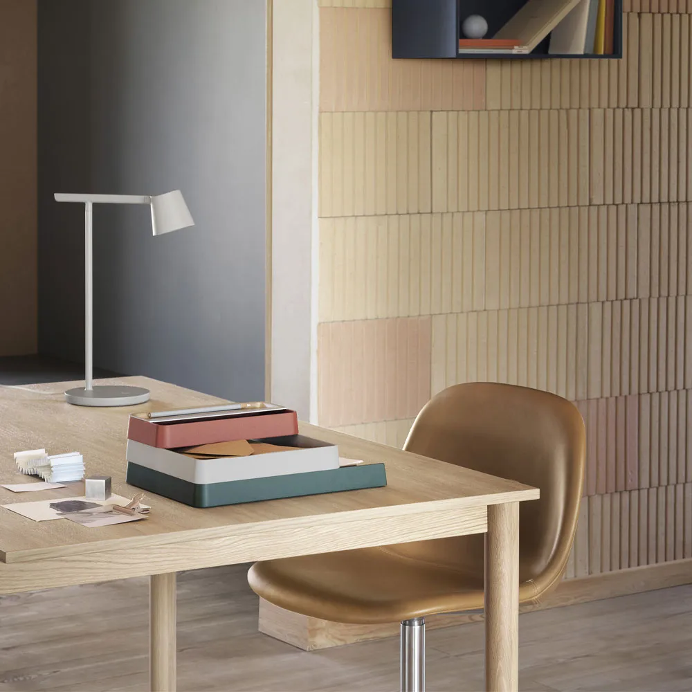 Arrange Desktop Förvaring, grey, configuration 1 Muuto