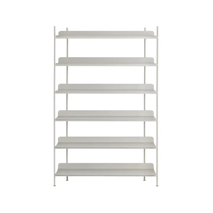 Compile configuration 4 hyllsystem - Grey - Muuto