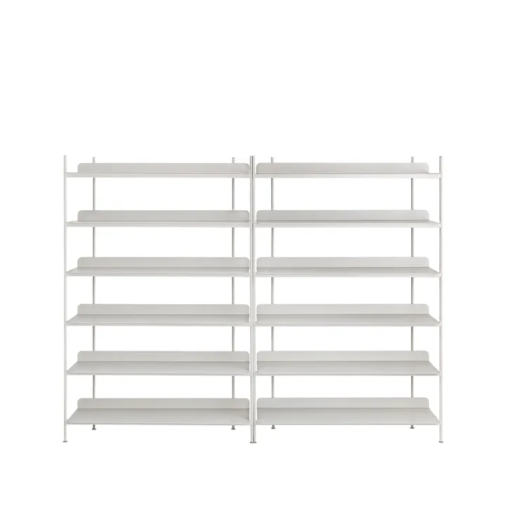 Compile configuration 8 hyllsystem - Grey - Muuto