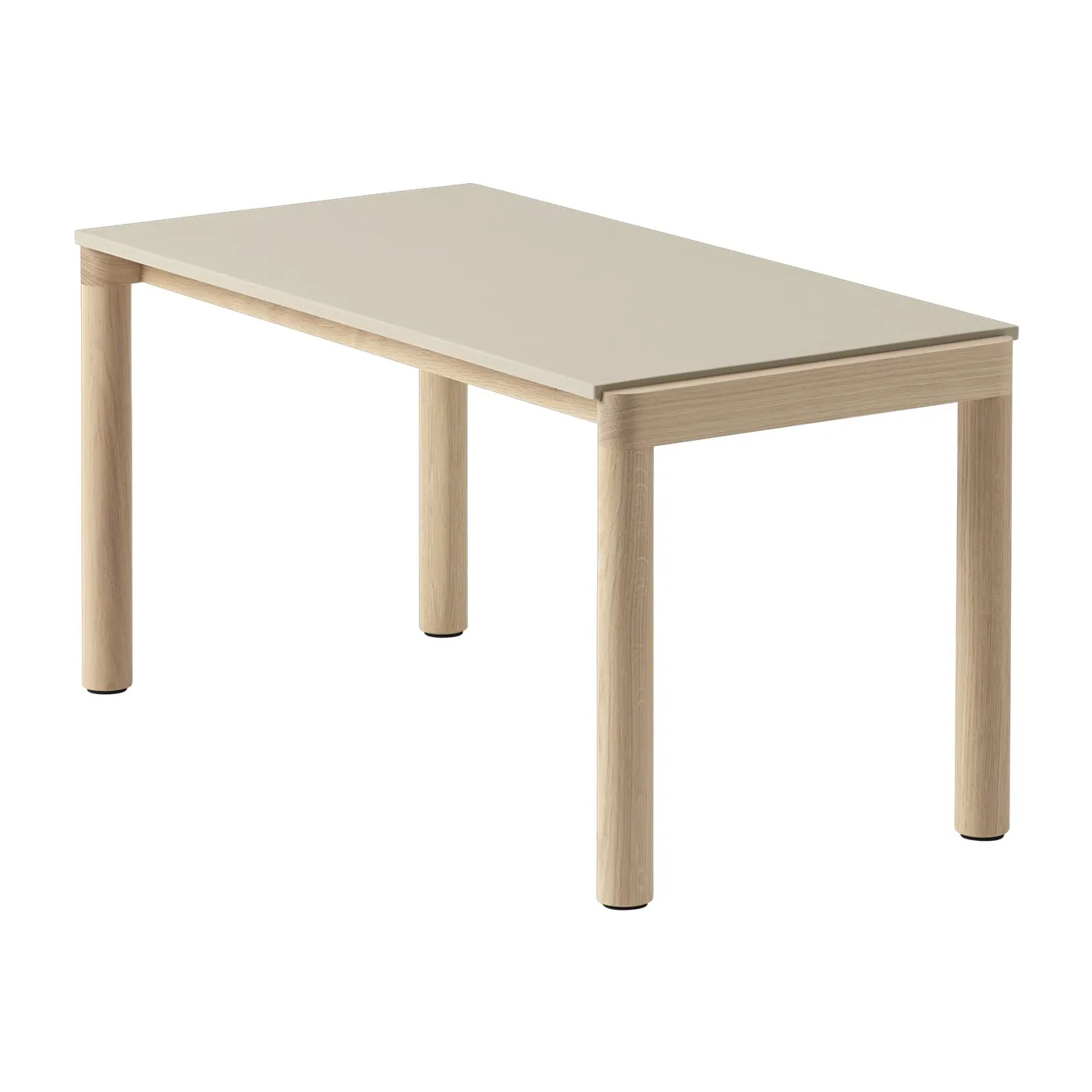 Couple 1 Plain soffbord 40x84x40 cm, Sand-oak Muuto