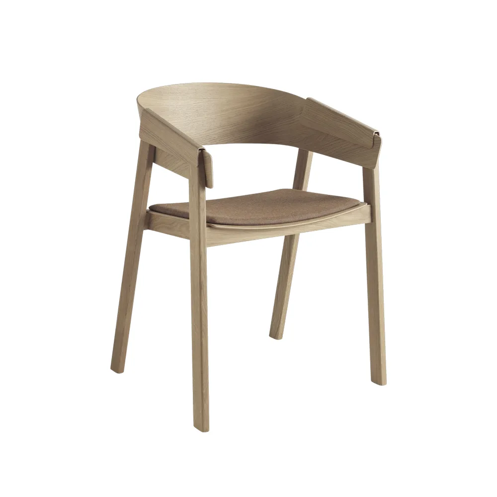Cover karmstol klädd sits, Remix 252-Oak Muuto