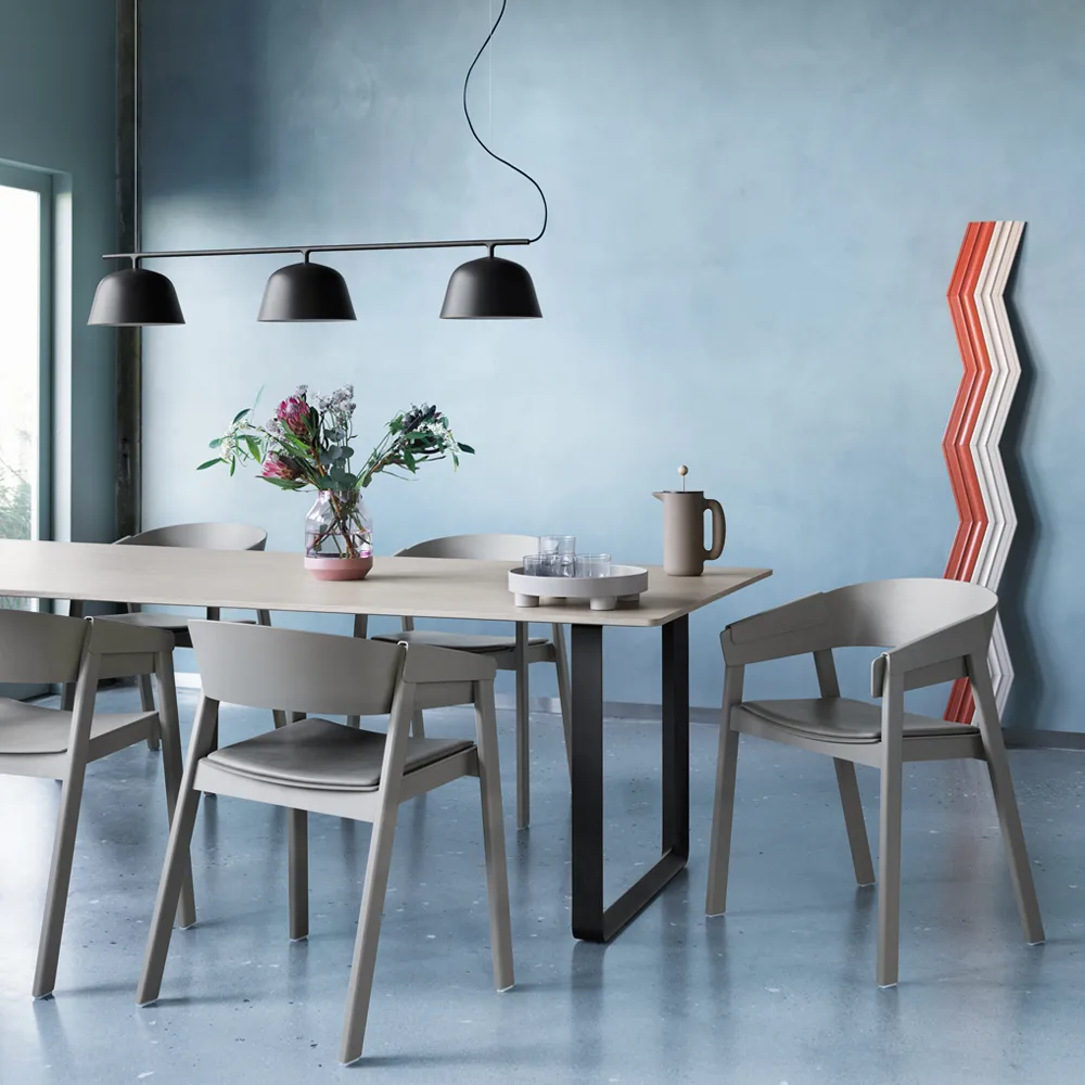 Cover karmstol klädd sits, Remix 252-Oak Muuto