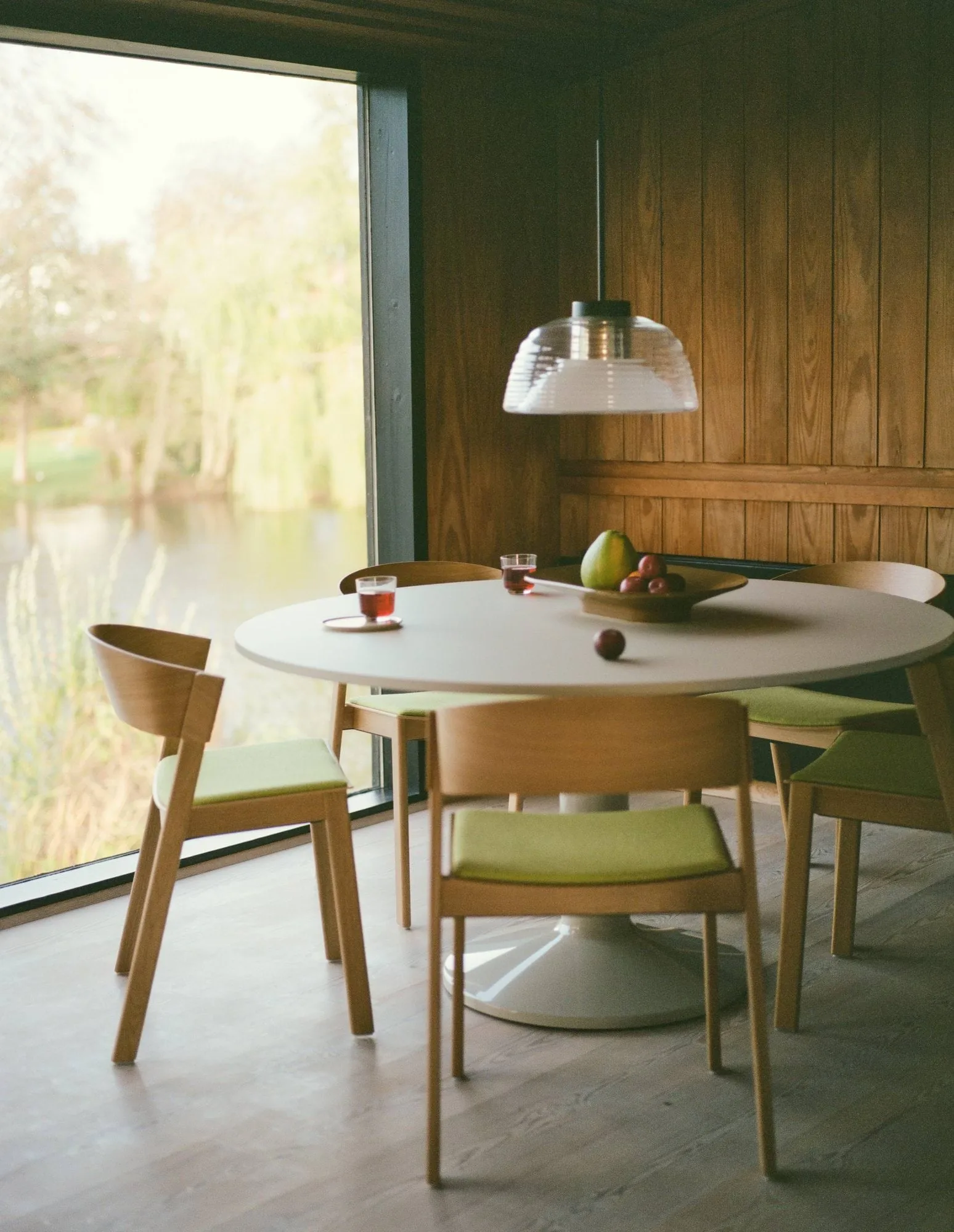 Cover Side Chair leather, Refine leather cognac-Oak Muuto