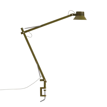 Dedicate L2 bordslampa med klämma - Brown Green - Muuto