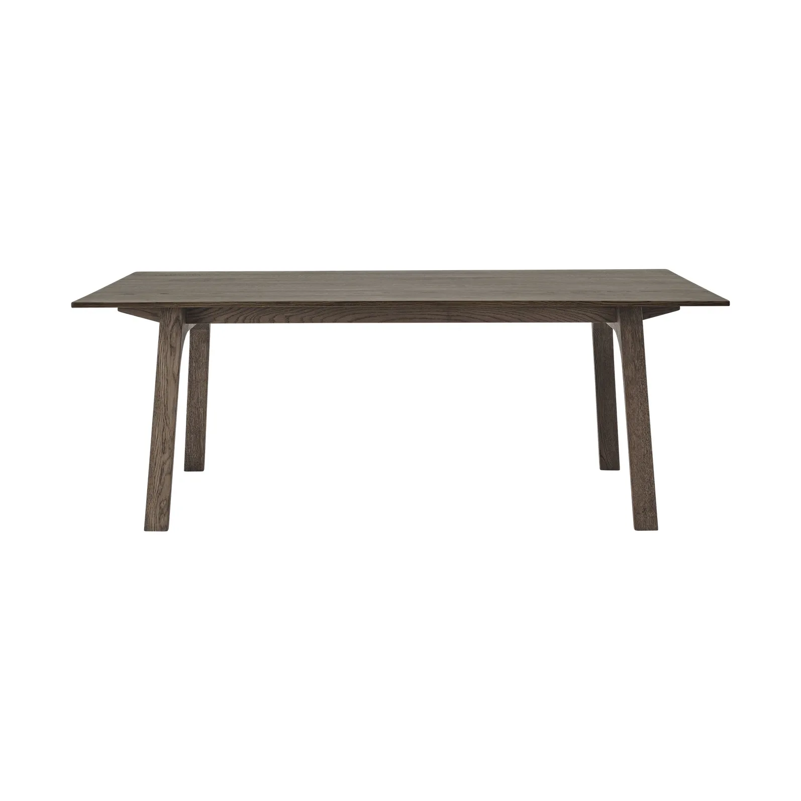 Earnest Extendable matbord 205x100 cm, Dark oiled oak Muuto