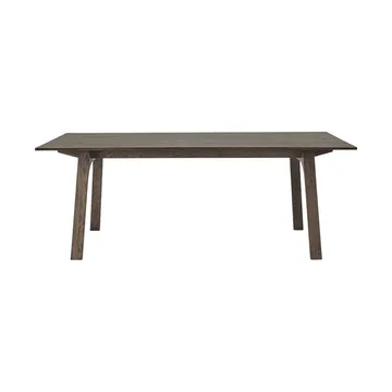 Earnest Extendable matbord 205x100 cm - Dark oiled oak - Muuto