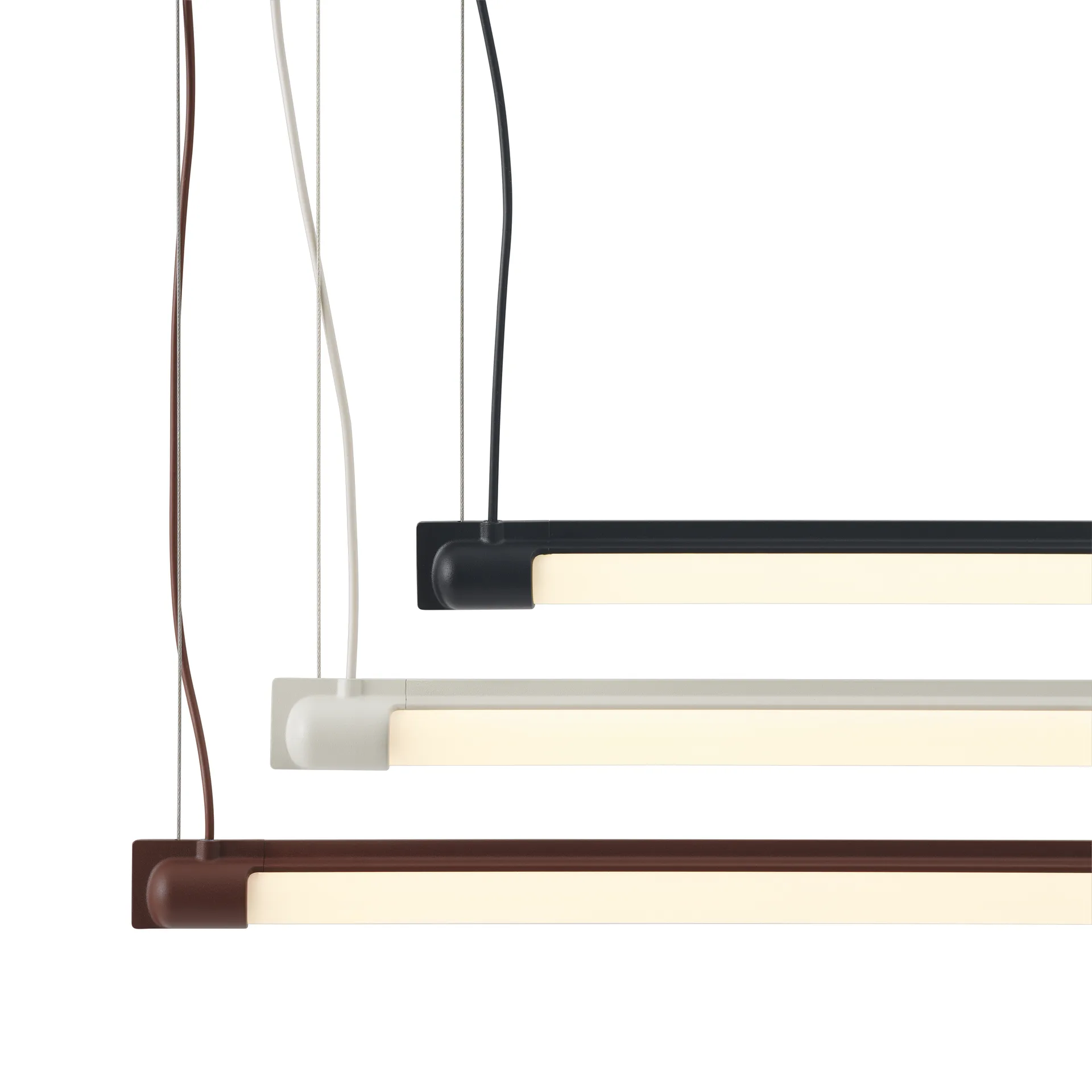 Fine Suspension Lamp 120 cm, Black Muuto