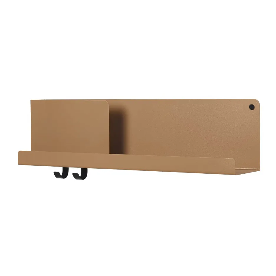 Folded hylla 63x16,5 cm, Burnt orange Muuto