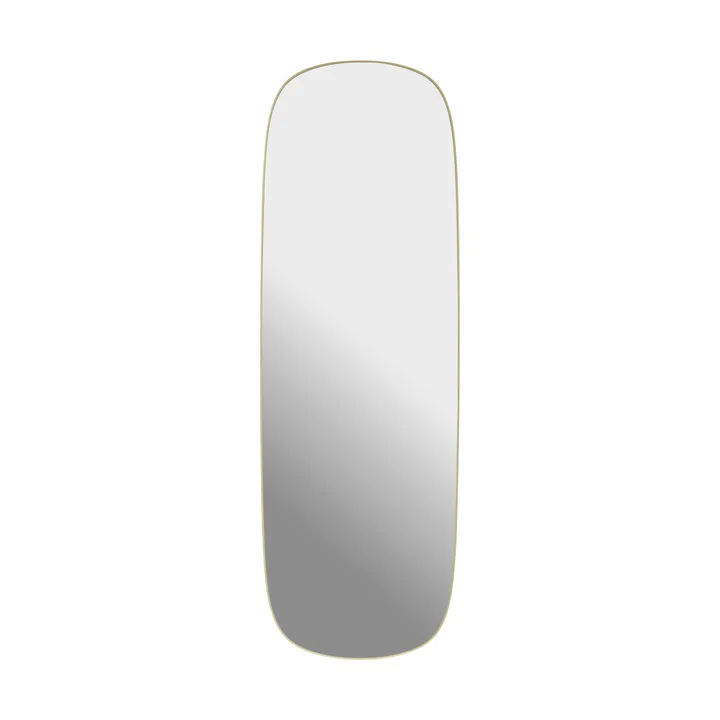 Framed spegel - Light yellow-clear, 150x50 cm - Muuto