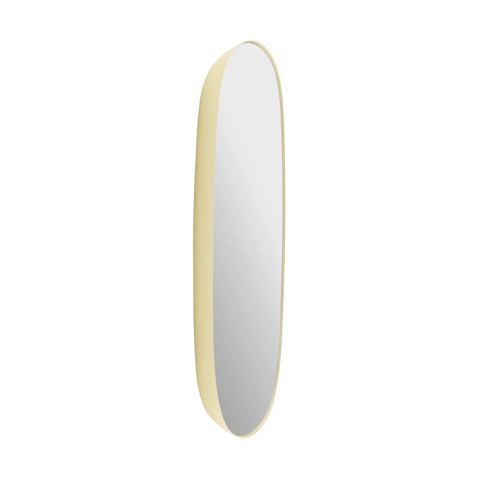 Framed spegel, Light yellow-clear, 59x44 cm Muuto