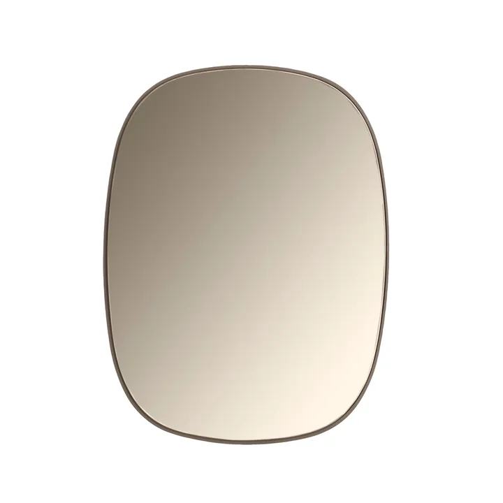 Framed spegel - Taupe, 59x44 cm - Muuto