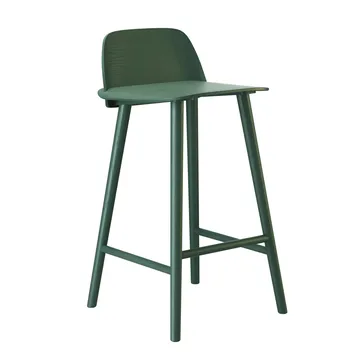 Nerd barstol 75 cm - Green - Muuto