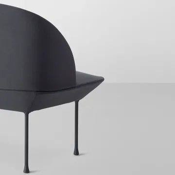 Oslo soffa 2-sits - Steelcut 660-Dark red - Muuto