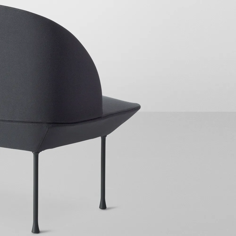 Oslo soffa 3-sits, Steelcut 180-Dark grey Muuto