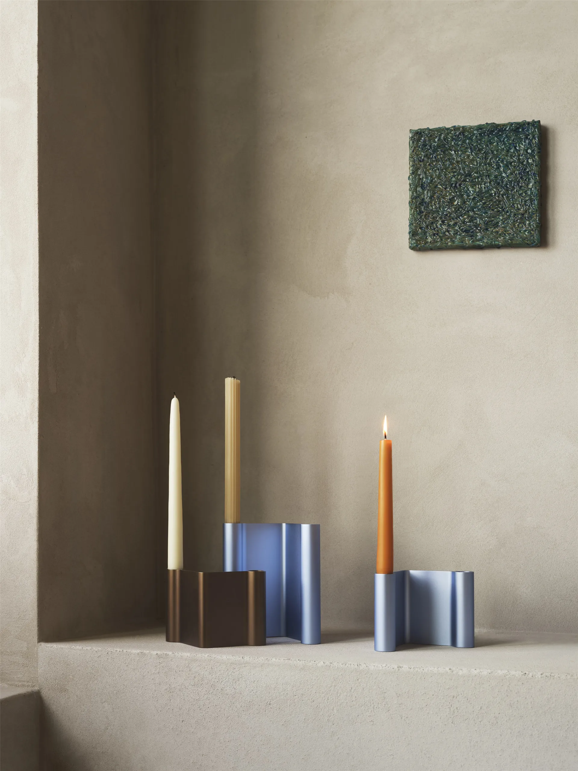 Pair ljusstake 11 cm, Light blue Muuto