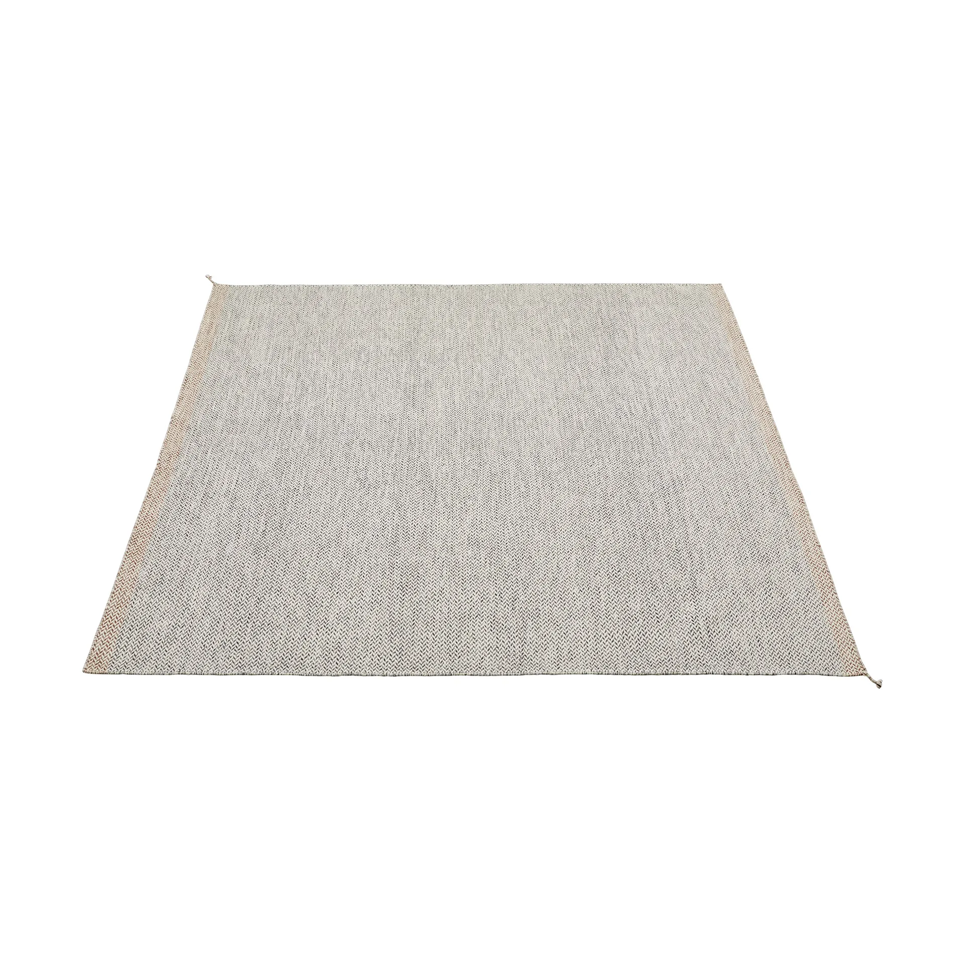 Ply ullmatta 280x280 cm, Black-white Muuto