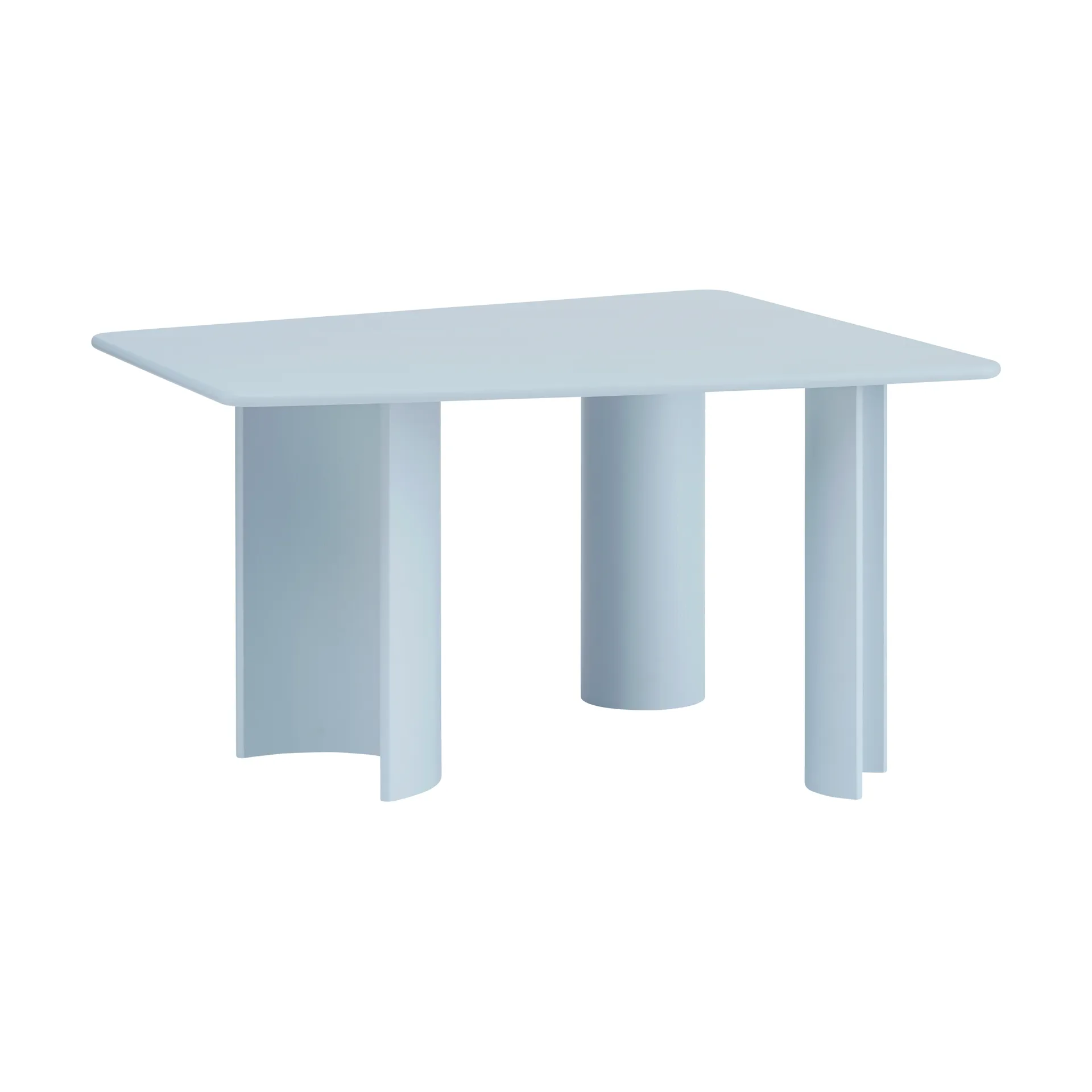 Re-norm matbord, Light blue, 130x120 cm Muuto