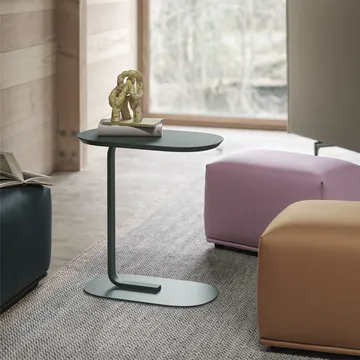 Relate sidobord 73,5 cm - Dark green - Muuto
