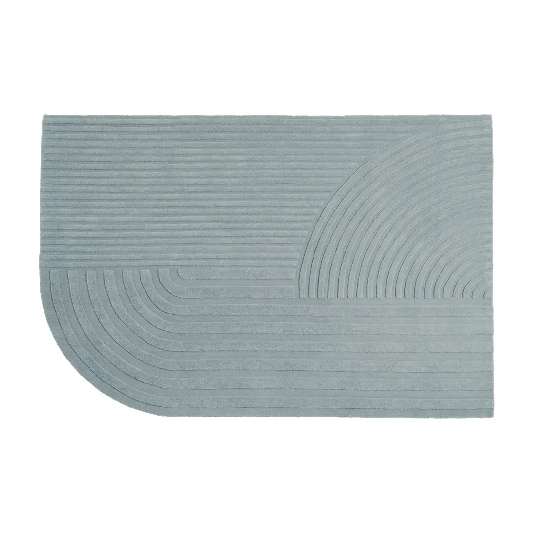Relevo matta 170x240 cm, Sage green Muuto
