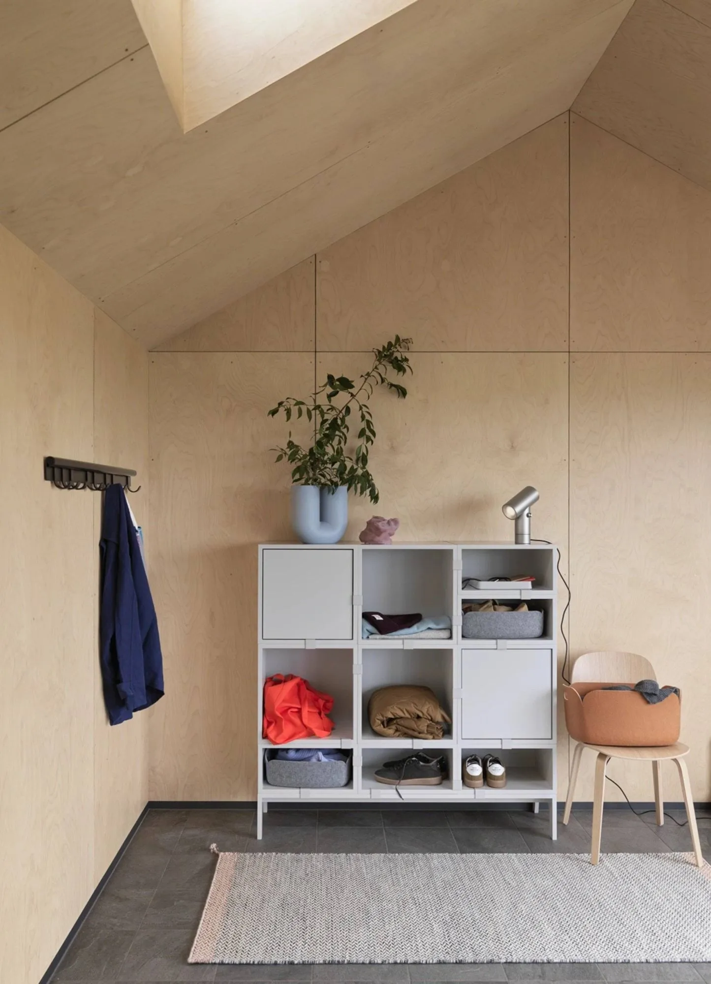 Restore förvaringskorg, Ljusgrå Muuto