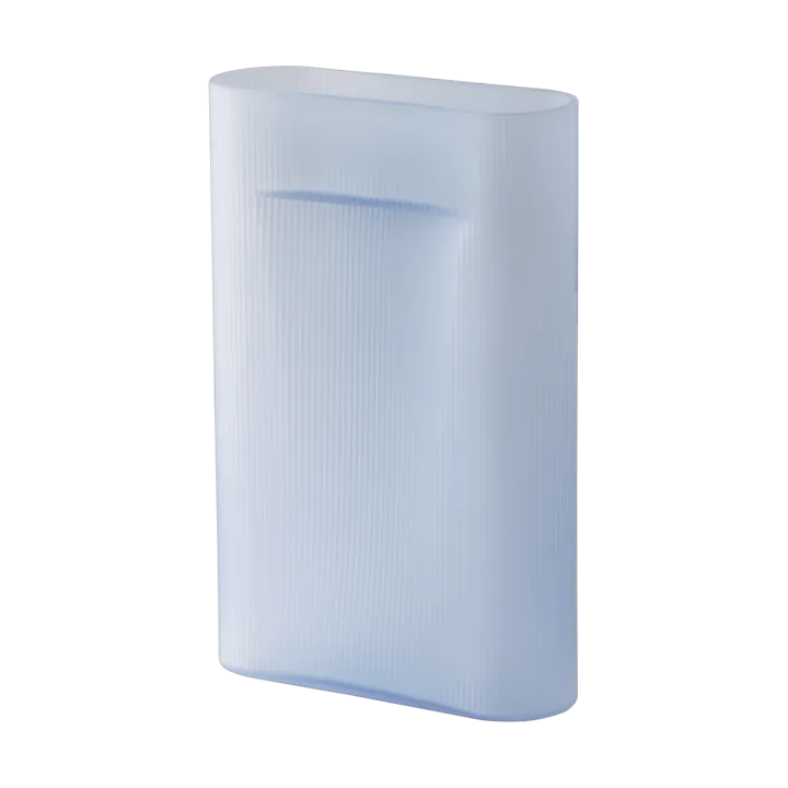 Ridge vas frostat glas 48,5 cm - Light blue - Muuto