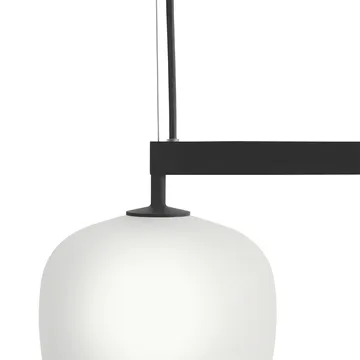 Rime Rail Lamp pendel - Black - Muuto