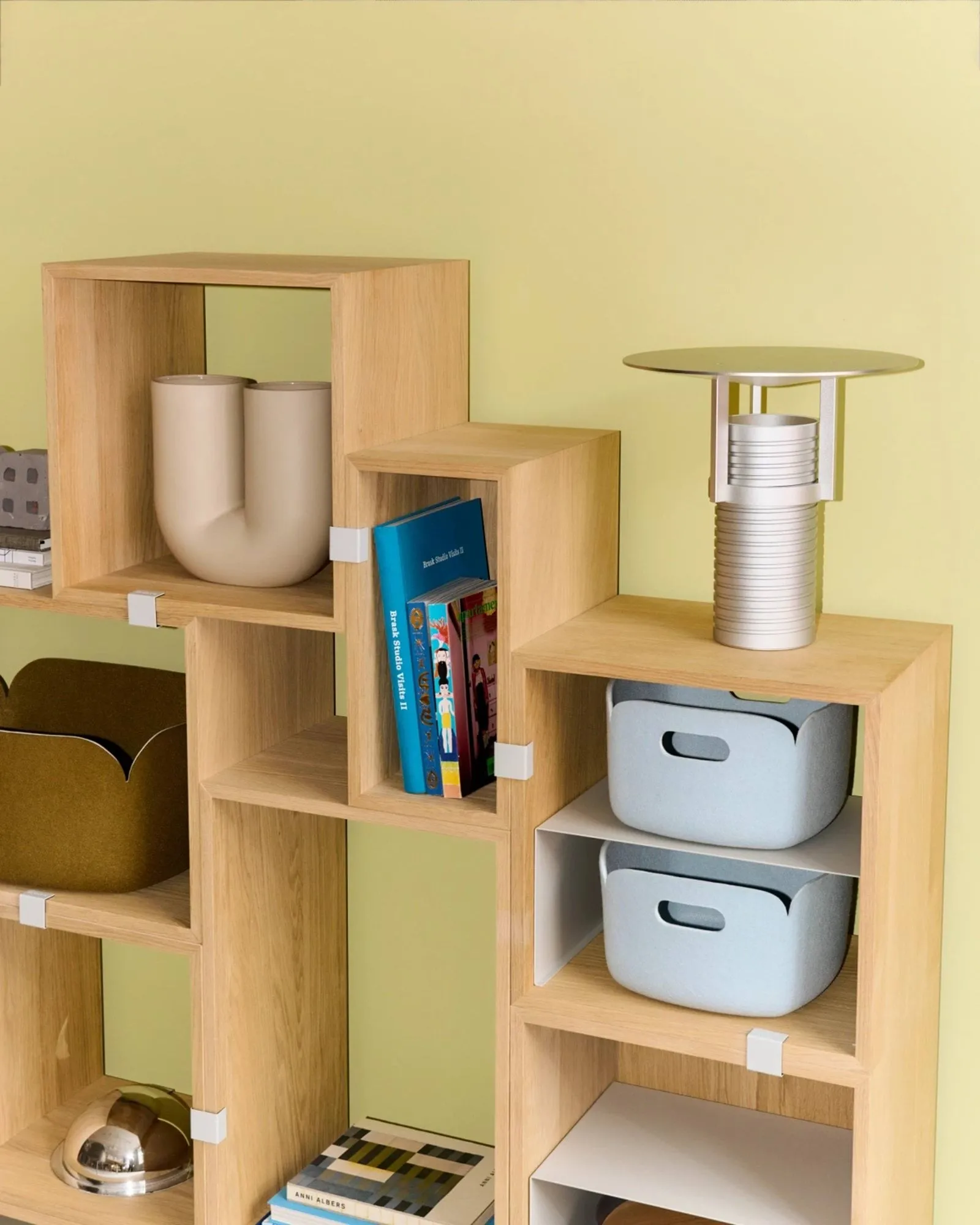 Stacked förvaringssystem large, Oak Muuto