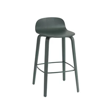 Visu barstol 65 cm - Dark green-Dark green - Muuto