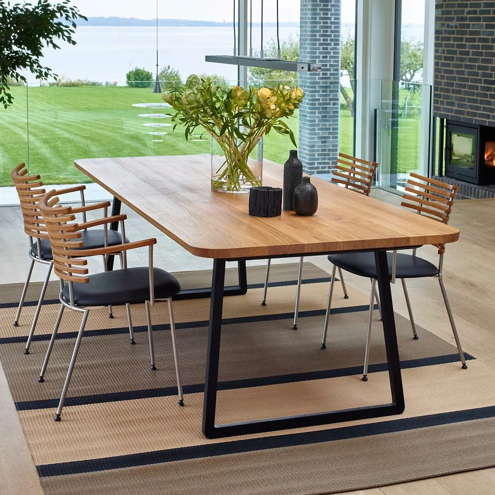 GM 3600 Twist matbord, ek olja, 180cm Naver Collection
