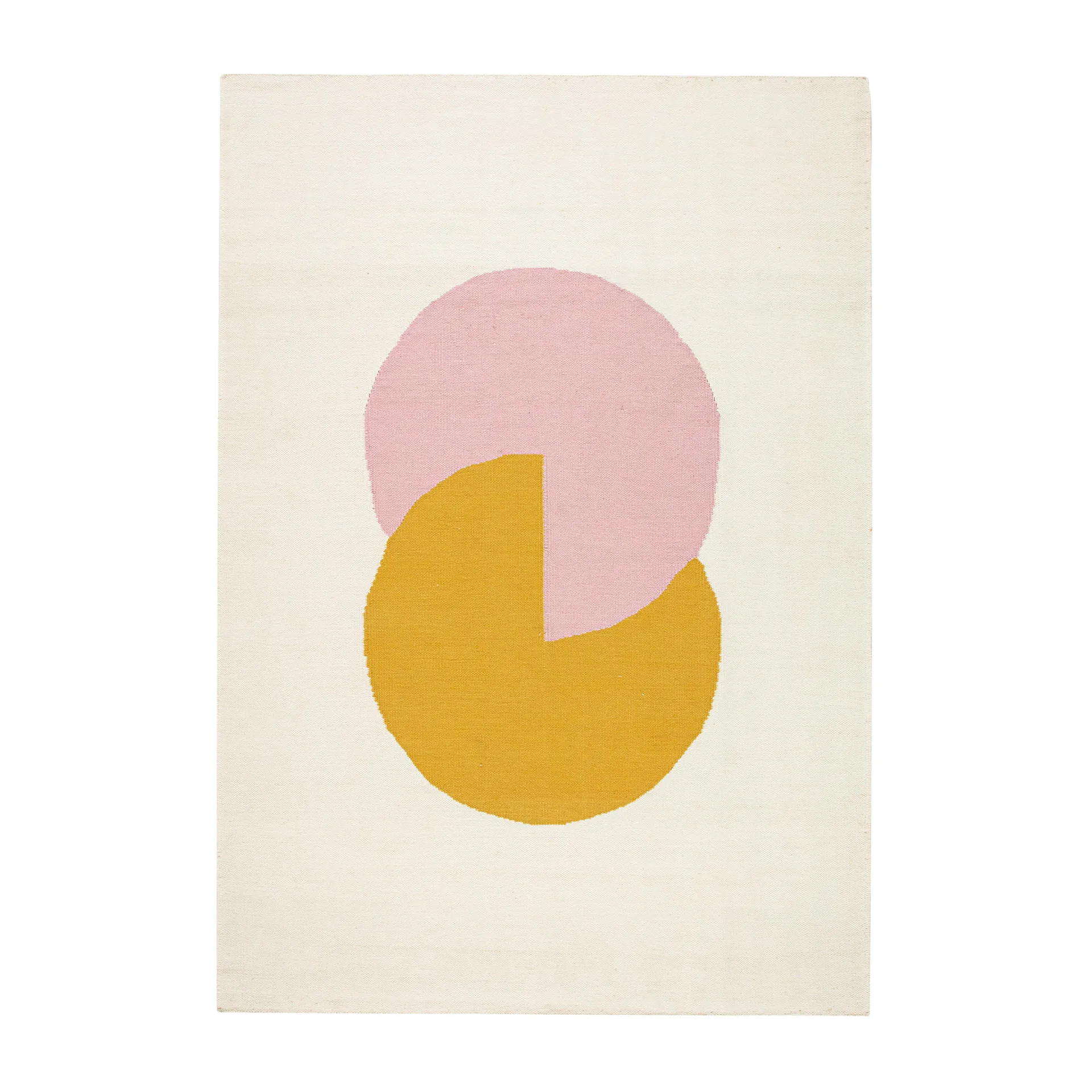 Circles blocks kelimmatta rosa, 170x240 cm NJRD