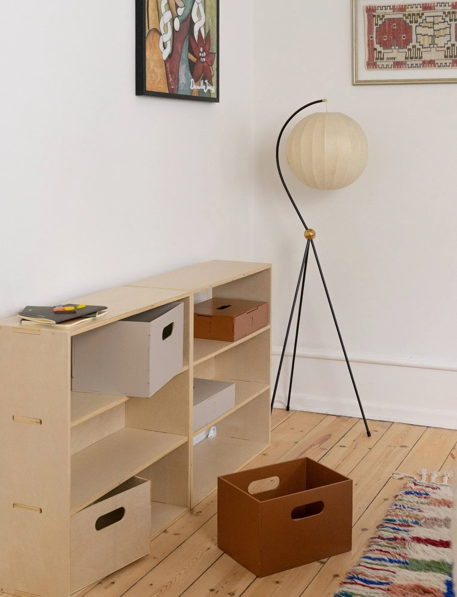 Kiddo Box förvaringslåda, Björk Nofred